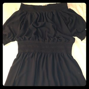 Michael Kors XL Smocked Off Shoulder Dress